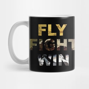 Fly Fight Win - Vintage Air Force Mug